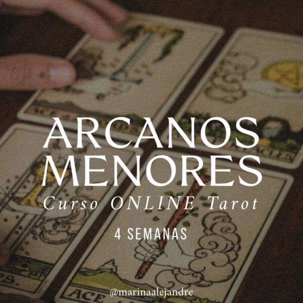 CURSO TAROT TERAPÉUTICO – ARCANOS MENORES (ONLINE A TU RITMO - Febrero-Abril 2025)