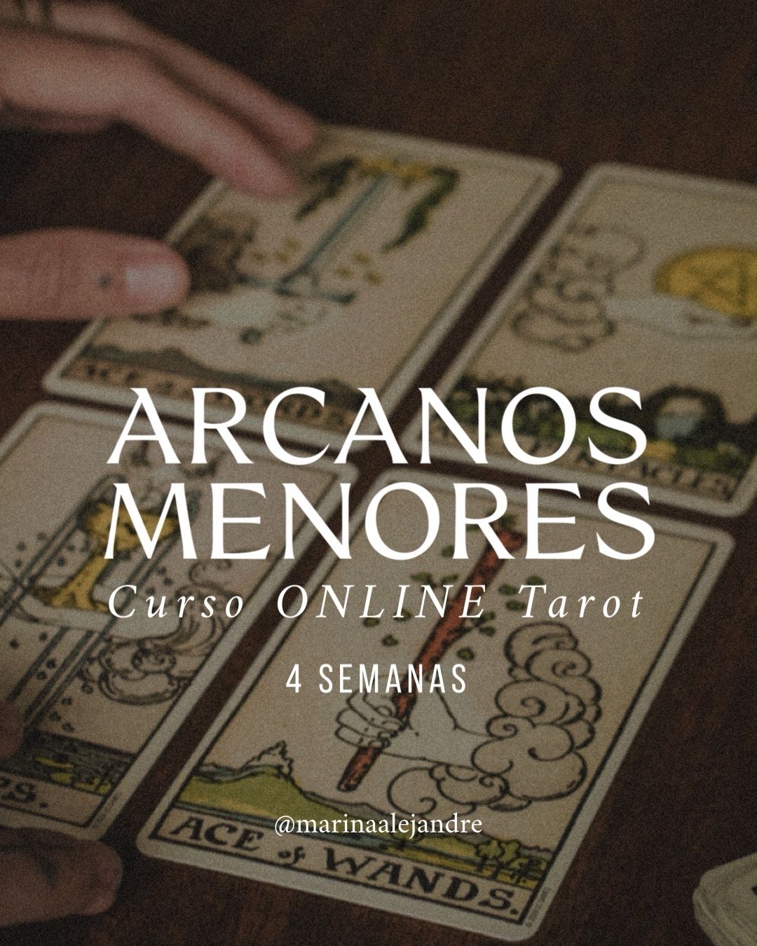 CURSO TAROT TERAPÉUTICO – ARCANOS MENORES (ONLINE A TU RITMO - Febrero-Abril 2025)