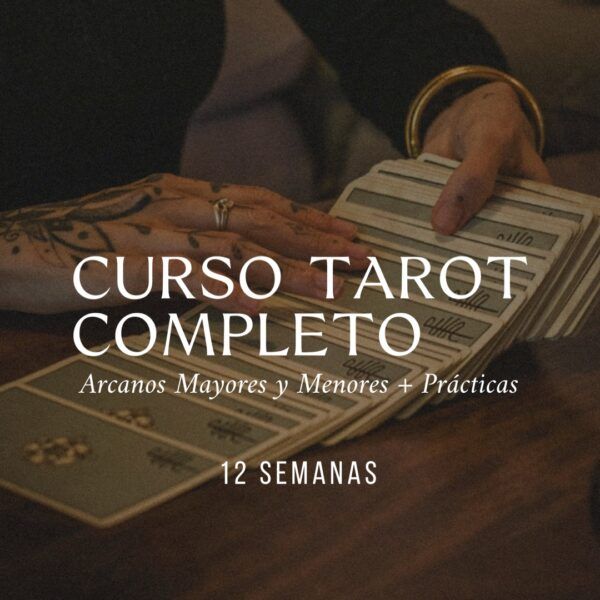 CURSO TAROT TERAPÉUTICO – COMPLETO (Online a tu ritmo - Febrero-Abril 2025)