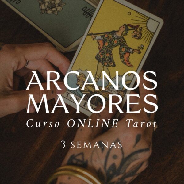 CURSO TAROT TERAPEUTICO - ARCANOS MAYORES (ONLINE A TU RITMO - Febrero-Abril 2025)