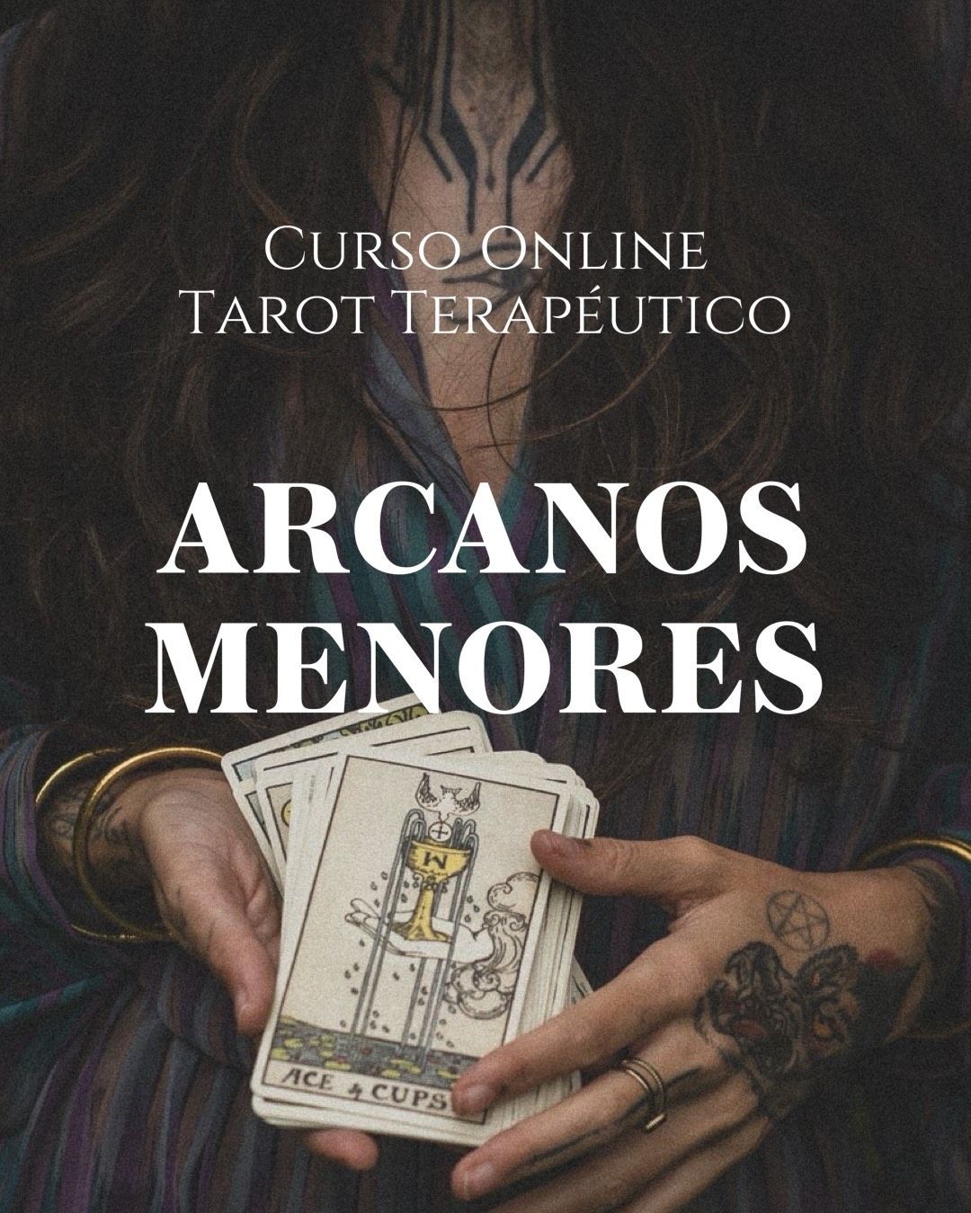 CURSO TAROT TERAPÉUTICO – ARCANOS MENORES (ONLINE A TU RITMO)